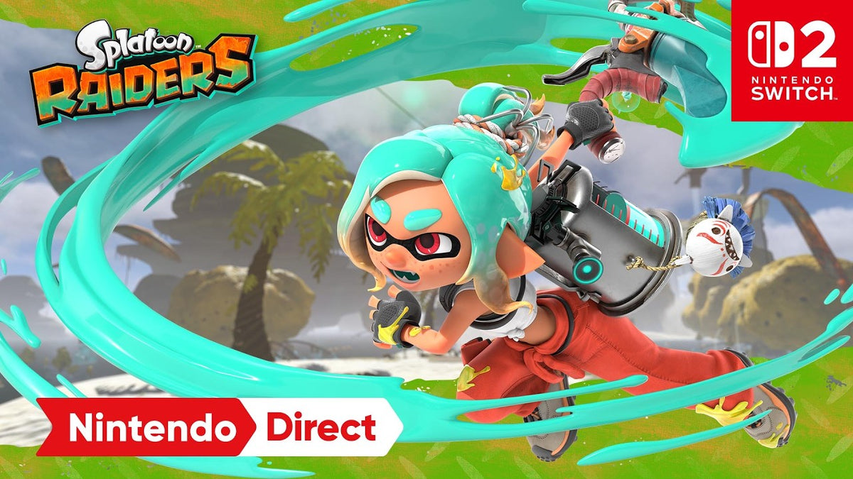 Splatoon Raiders, o novo spin-off da saga Splatoon para Nintendo Switch 2