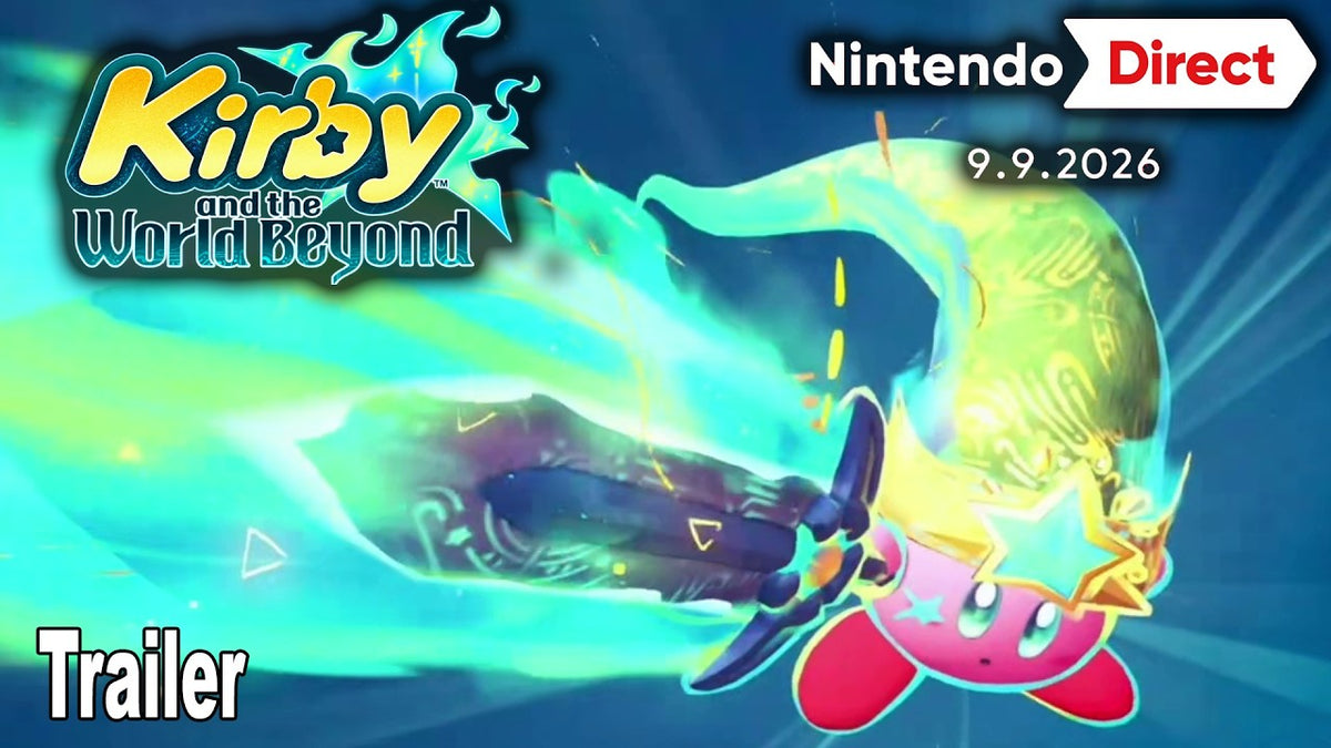 Kirby and the World Beyond, o novo jogo revelado no Nintendo Direct de setembro de 2026