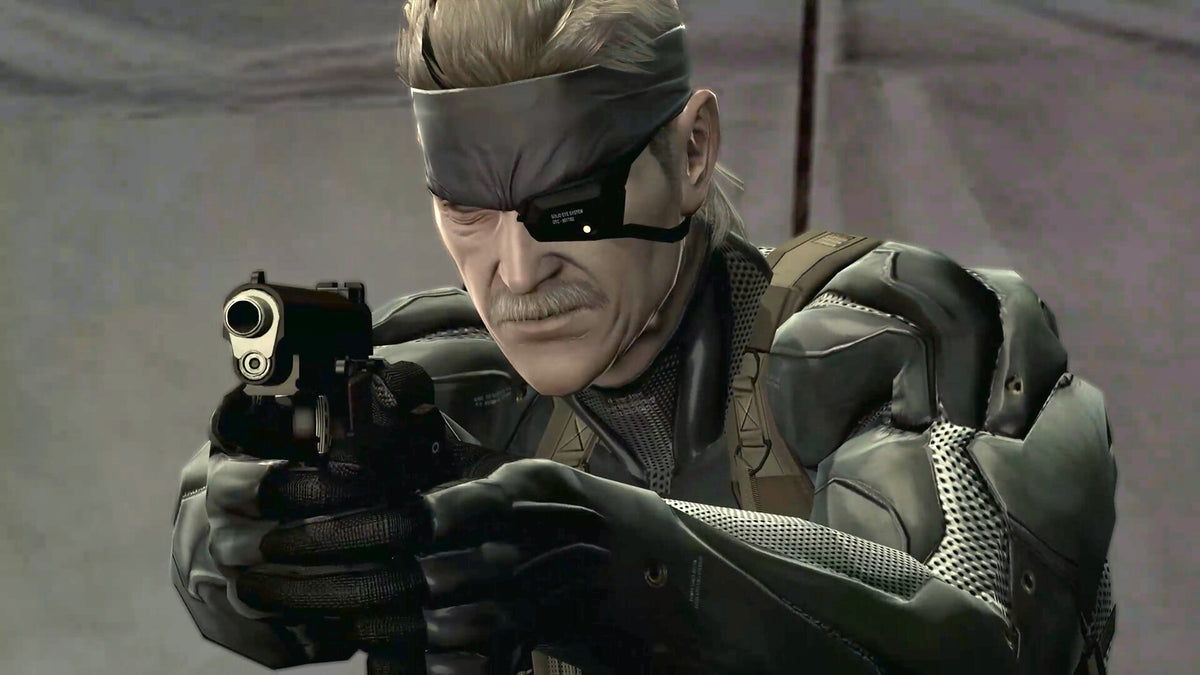 Solid Snake em Metal Gear Solid: Master Collection Vol. 2, a coletânea que reúne os clássicos da série