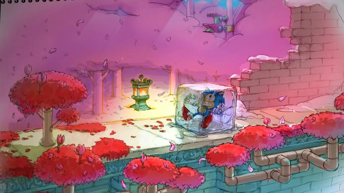 Green Hill Zone, o nível clássico de Sonic the Hedgehog de 1991 que chega ao Fortnite