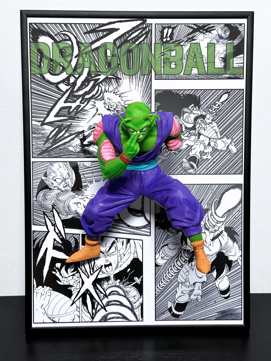 Capsule.pt - Moldura de Arte 3D CapsuleFrame™ Dragon Ball - Piccolo