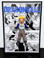 Capsule.pt - Moldura de Arte 3D CapsuleFrame™ Dragon Ball - Trunks