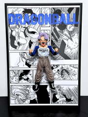Capsule.pt - Moldura de Arte 3D CapsuleFrame™ Dragon Ball - Trunks