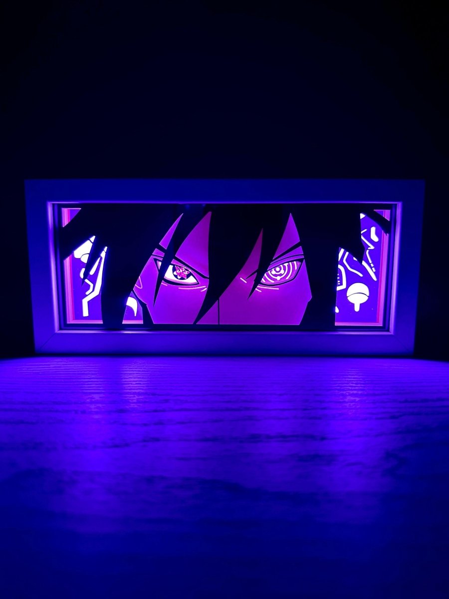 Capsule.pt - Moldura LED 3D - Sasuke Uchiha