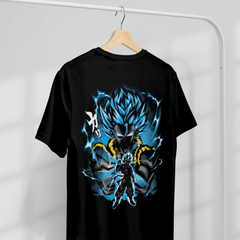Capsule.pt - T-shirt Dragon Ball "Shadow Warriors" - Gogeta Blue