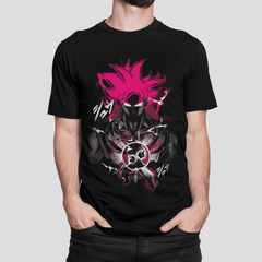 Capsule.pt - T-shirt Dragon Ball "Shadow Warriors" - Goku Super Saiyan God