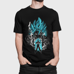 Capsule.pt - T-shirt Dragon Ball "Shadow Warriors" - Vegito Blue