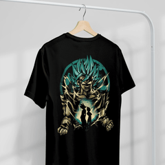 Capsule.pt - T-shirt Dragon Ball "Shadow Warriors" - Vegito Super Saiyan Blue
