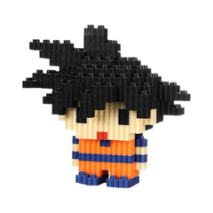 Capsule.pt - Blocos de Construção Dragon Ball - Goku - 8 cm