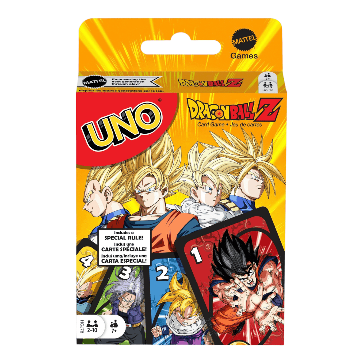Capsule.pt - Jogo de Cartas UNO Dragon Ball Z