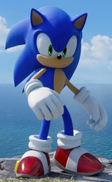 Sonic the Hedgehog, o ouriço azul da SEGA, imagem oficial de personagem