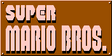 Logotipo oficial de Super Mario Bros., a franquia que já bateu vários recordes mundiais Guinness