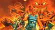Arte oficial de Contra III: The Alien Wars, da série que tornou o Código Konami famoso