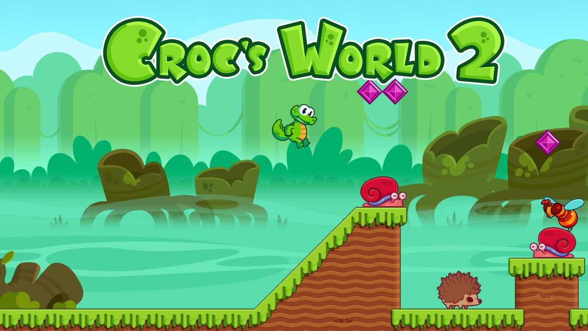 Croc, o mascote da saga Croc 2 Kingdom of the Gobbos, o clássico platformer que recebe remaster em 2026