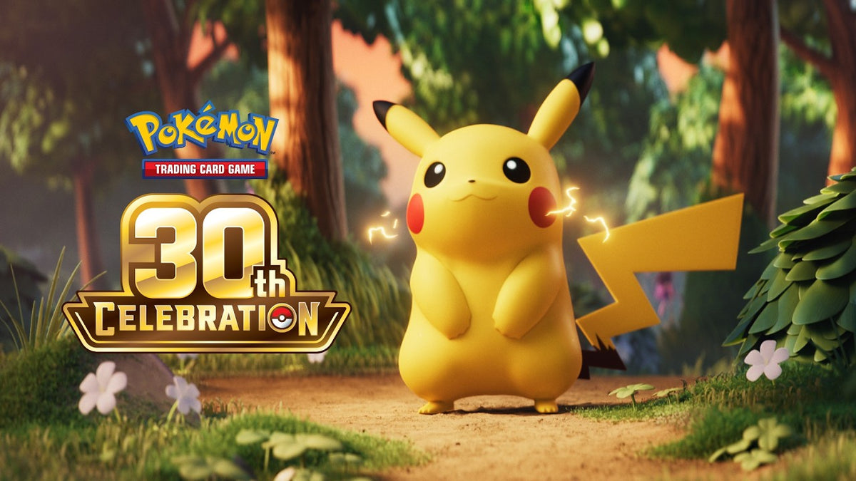 Pokémon TCG 30th Celebration, a coleção de cartas que celebra 30 anos da saga Pokémon