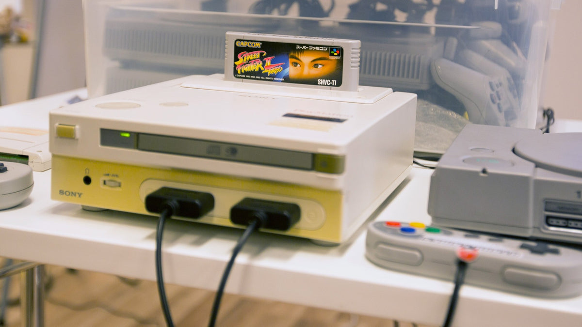 Protótipo raro da Nintendo PlayStation, o leitor de CD que a SNES quase teve em parceria com a Sony