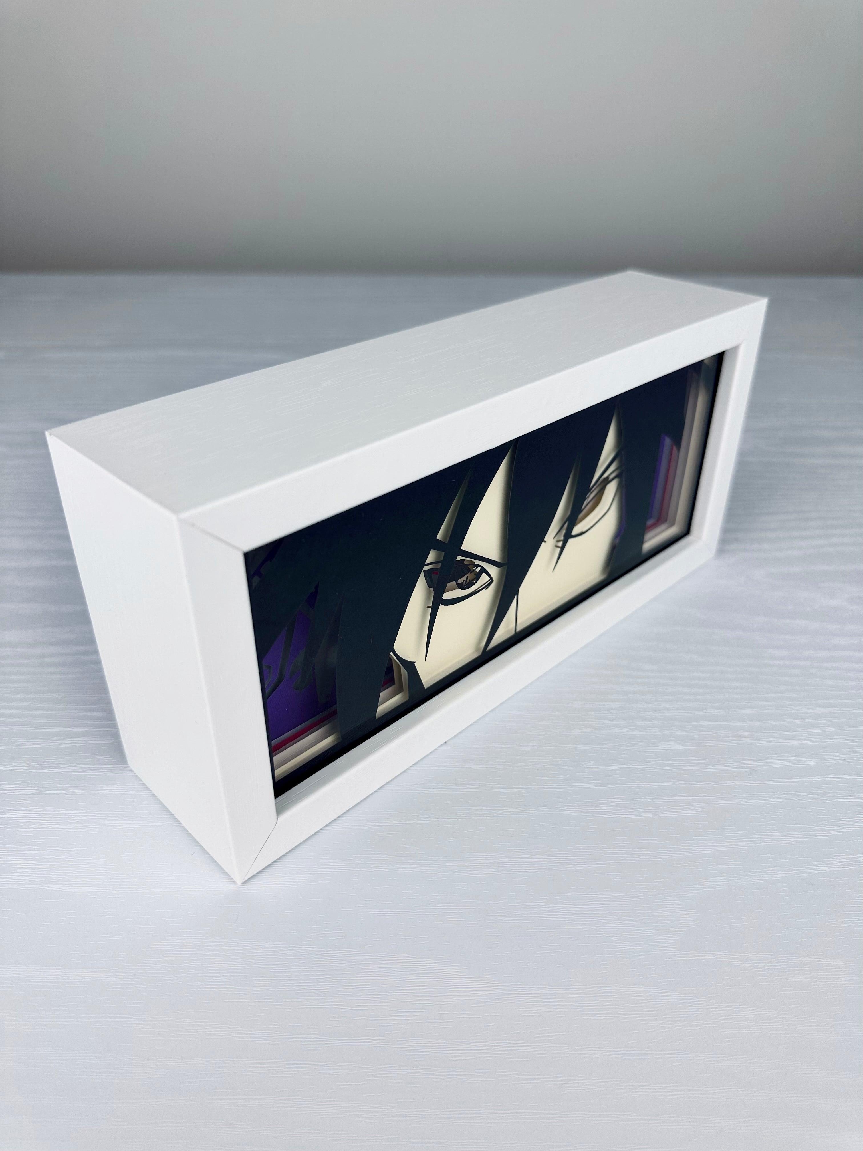 Moldura LED 3D - Sasuke Uchiha - Capsule.pt
