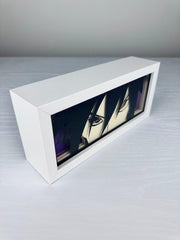 Moldura LED 3D - Sasuke Uchiha - Capsule.pt