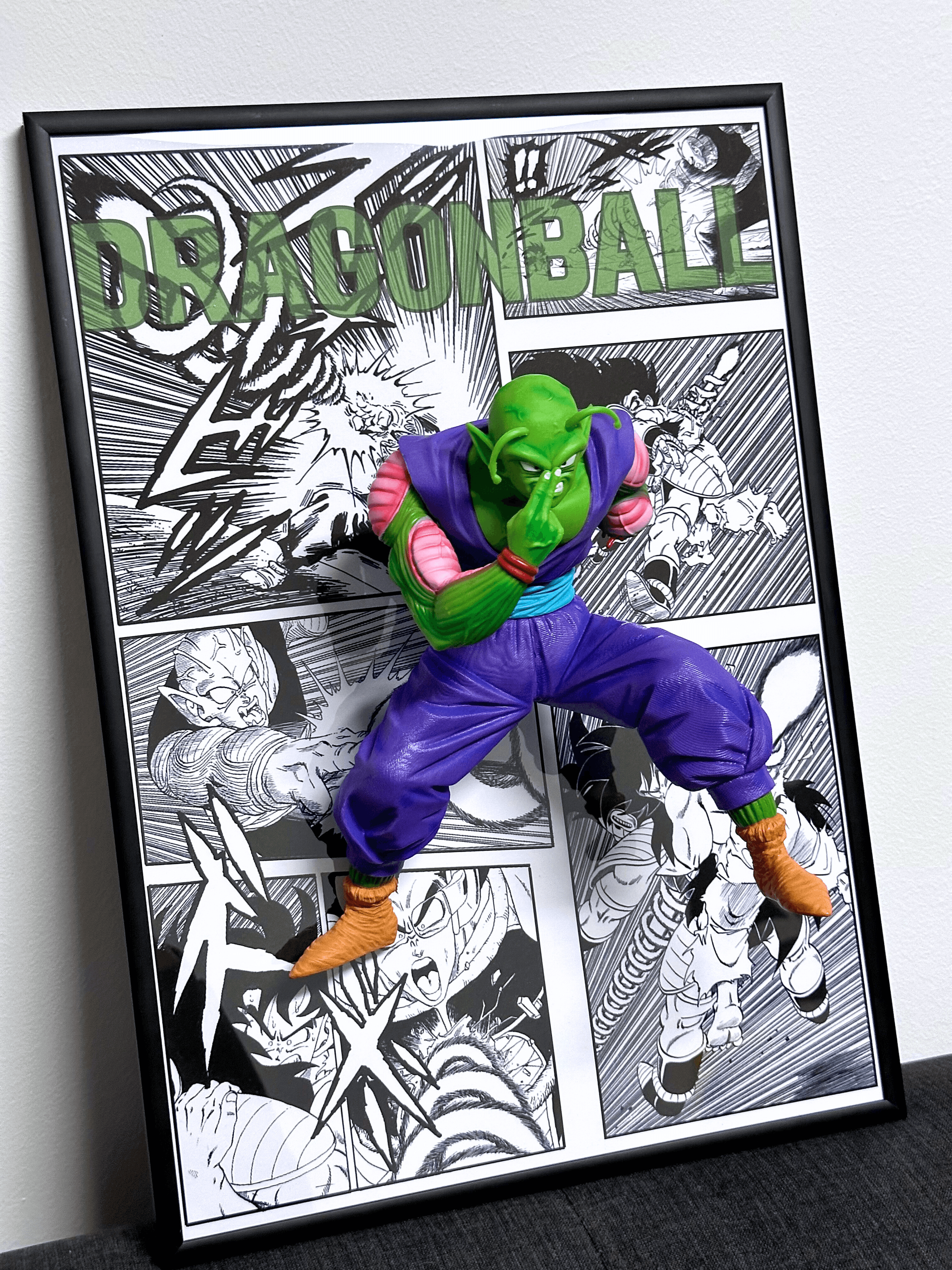 Moldura de Arte 3D CapsuleFrame™ Dragon Ball - Piccolo - Capsule.pt