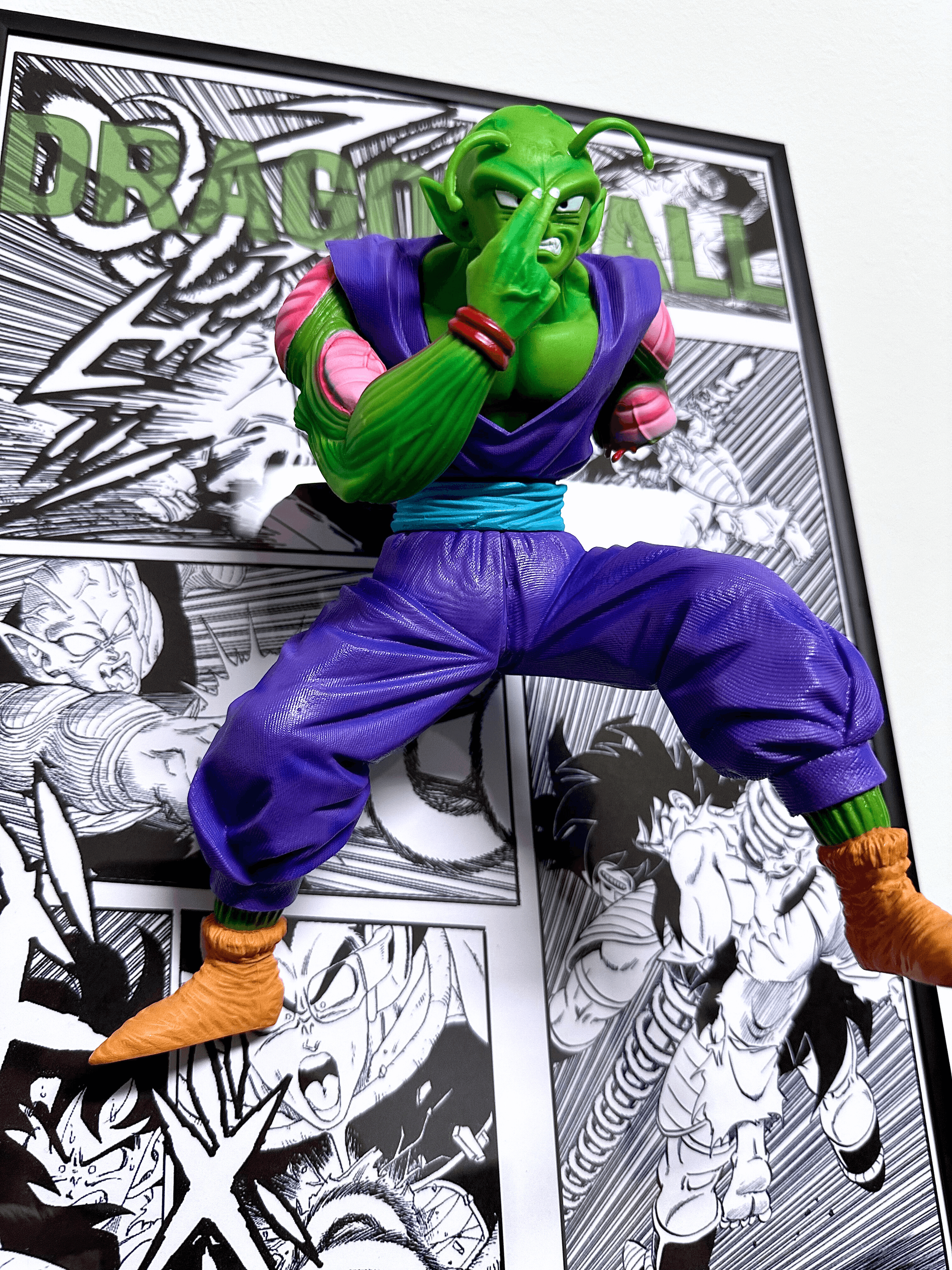 Moldura de Arte 3D CapsuleFrame™ Dragon Ball - Piccolo - Capsule.pt