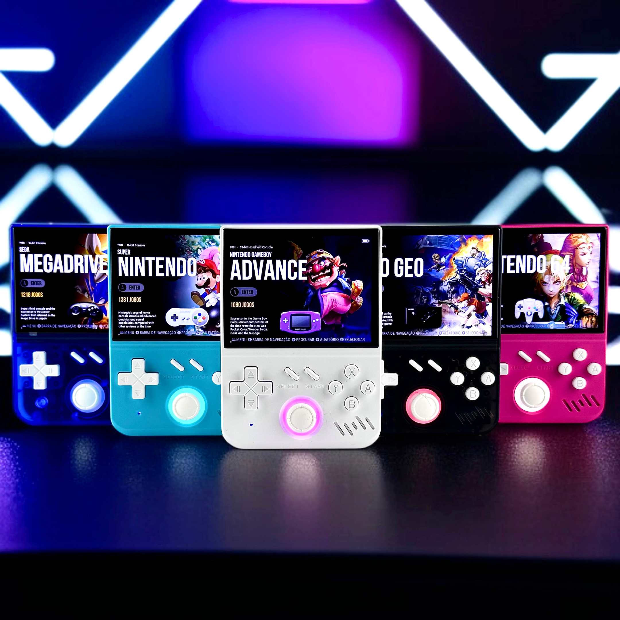 Consola Portátil RetroCapsule™ Pro Plus - 18.000 Jogos