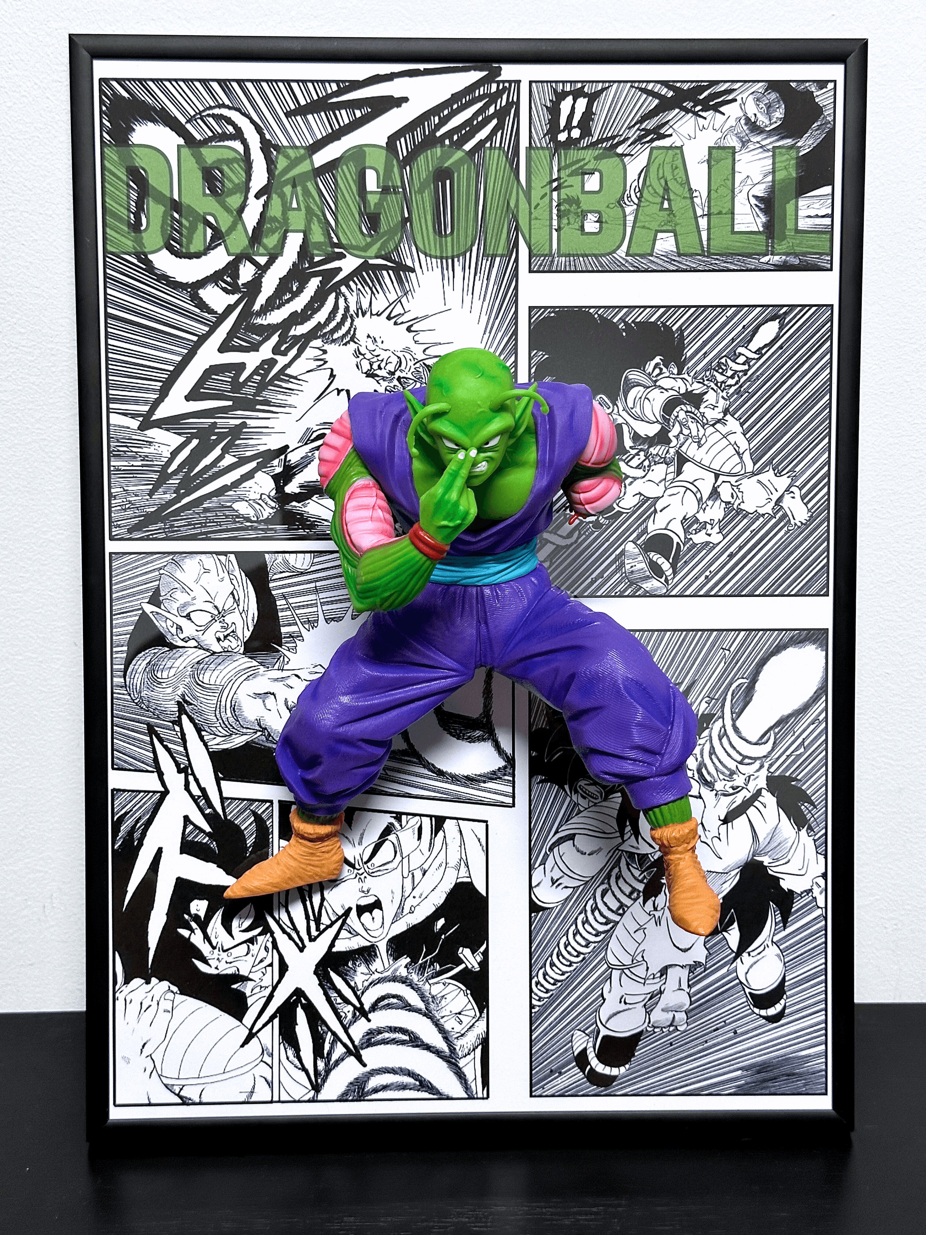Moldura de Arte 3D CapsuleFrame™ Dragon Ball - Piccolo - Capsule.pt