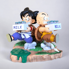 Figura Dragon Ball - Son Goku e Krillin - 16 cm - Capsule.pt
