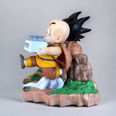 Figura Dragon Ball - Son Goku e Krillin - 16 cm - Capsule.pt
