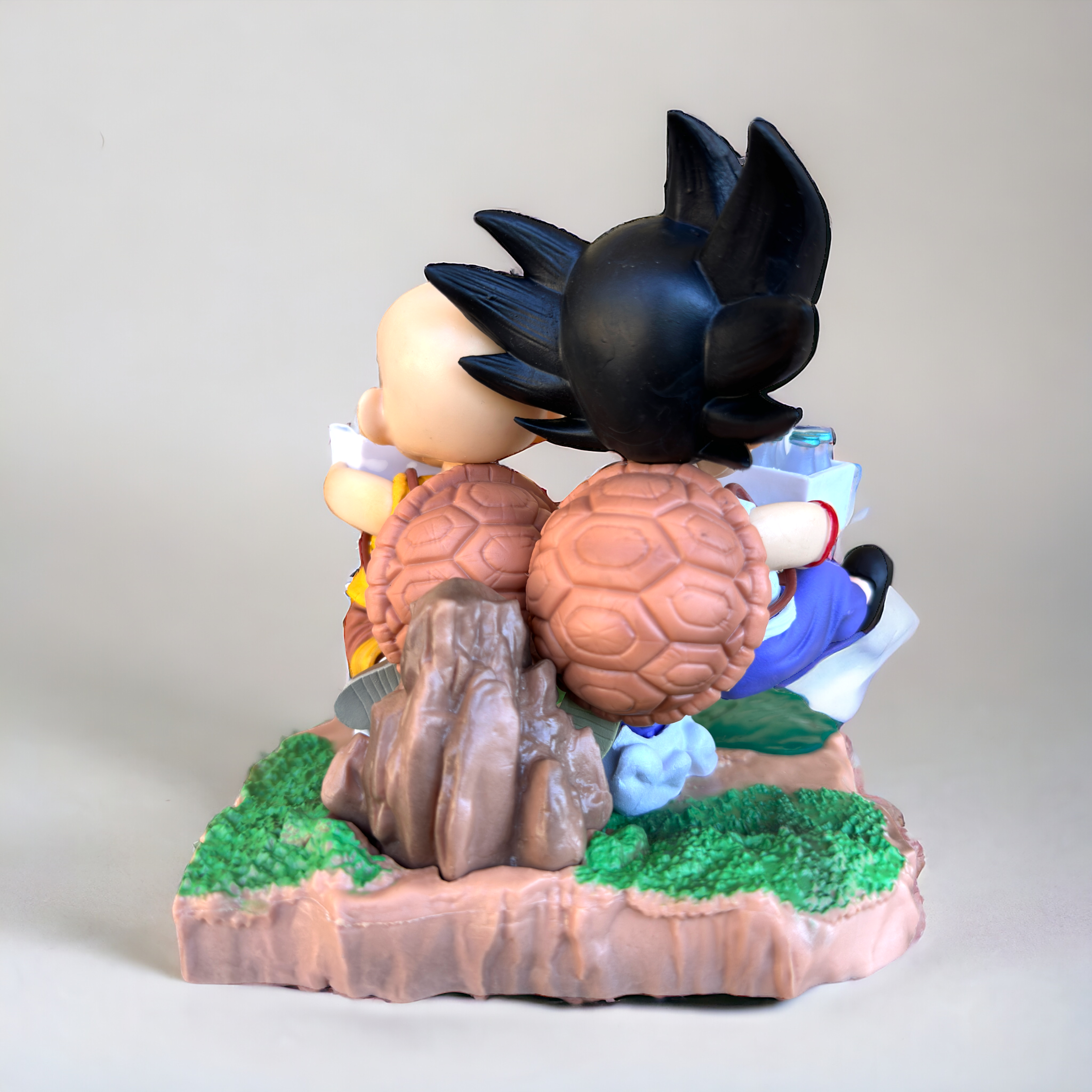 Figura Dragon Ball - Son Goku y Krillin - 16 cm