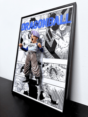 Moldura de Arte 3D CapsuleFrame™ Dragon Ball - Trunks - Capsule.pt
