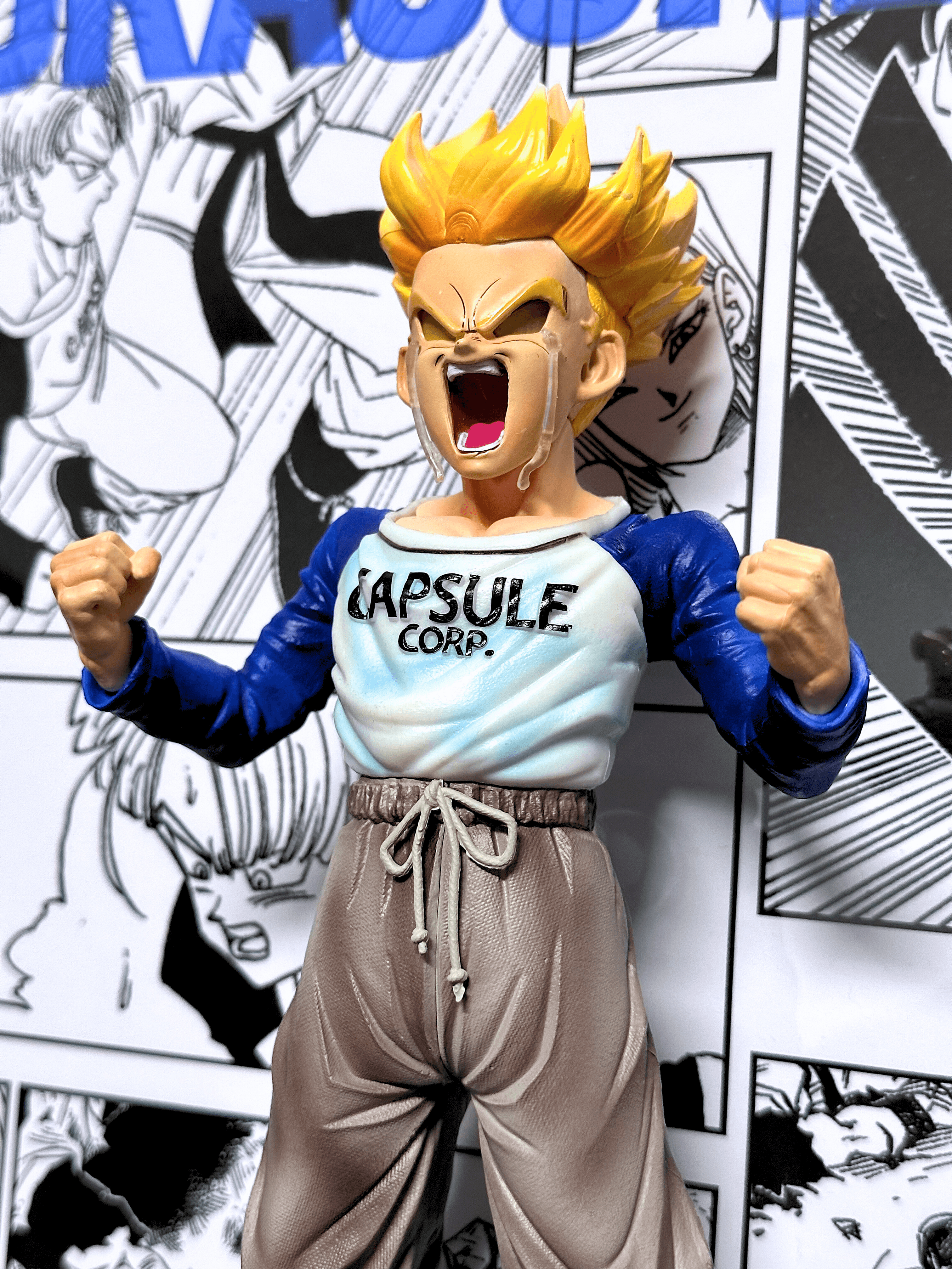 Moldura de Arte 3D CapsuleFrame™ Dragon Ball - Trunks - Capsule.pt