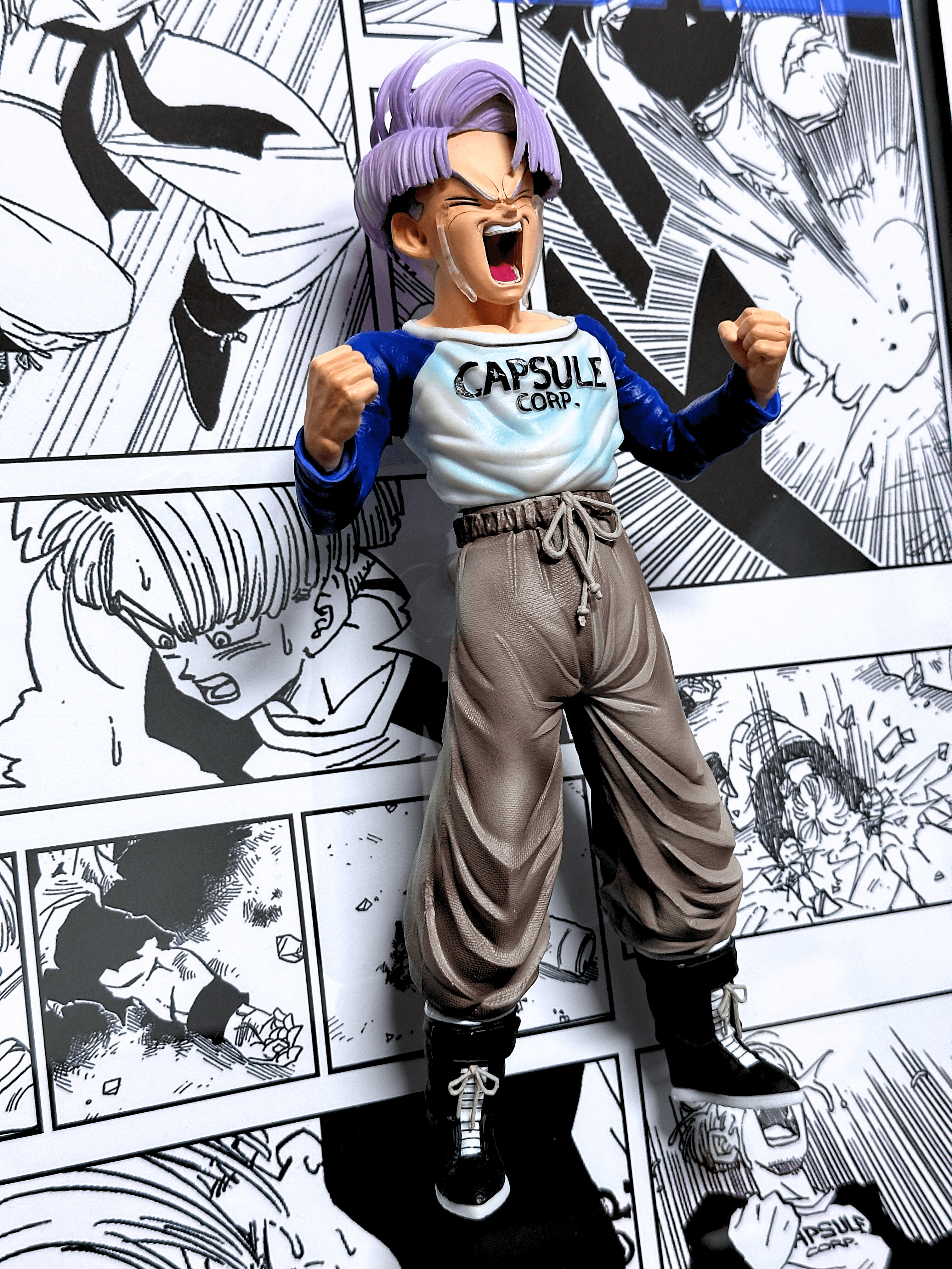 Moldura de Arte 3D CapsuleFrame™ Dragon Ball - Trunks - Capsule.pt