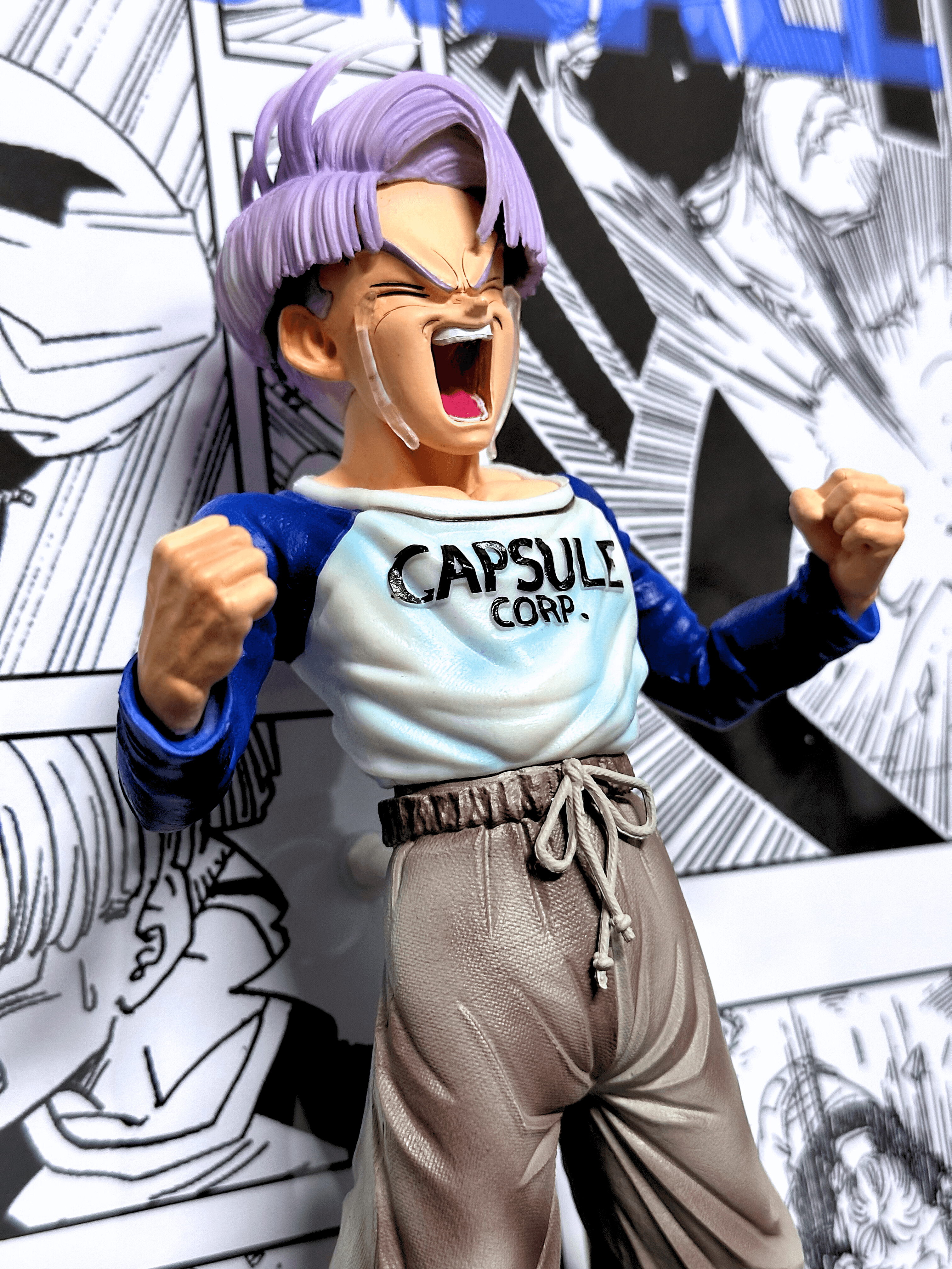 Moldura de Arte 3D CapsuleFrame™ Dragon Ball - Trunks - Capsule.pt