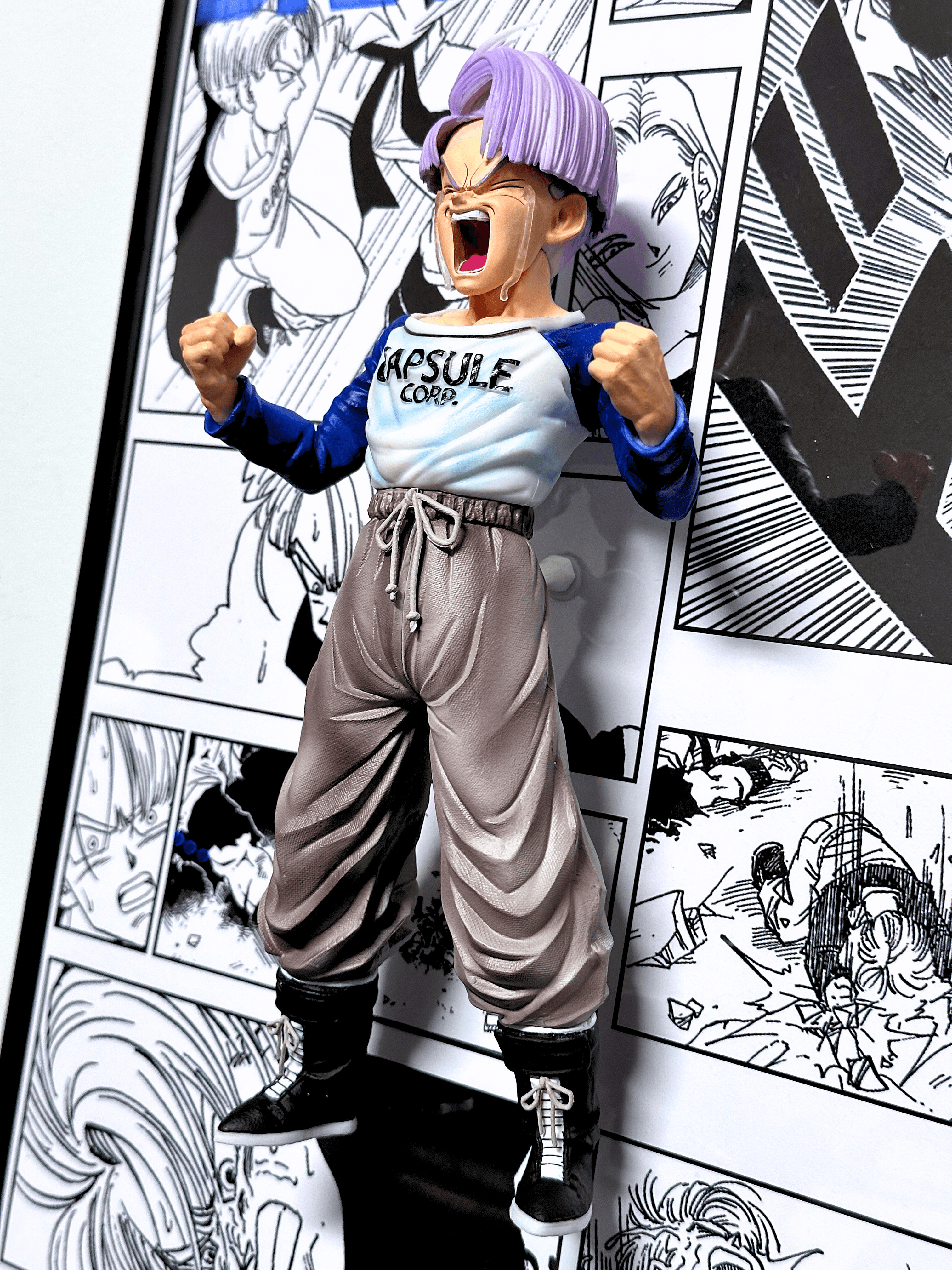 Moldura de Arte 3D CapsuleFrame™ Dragon Ball - Trunks - Capsule.pt