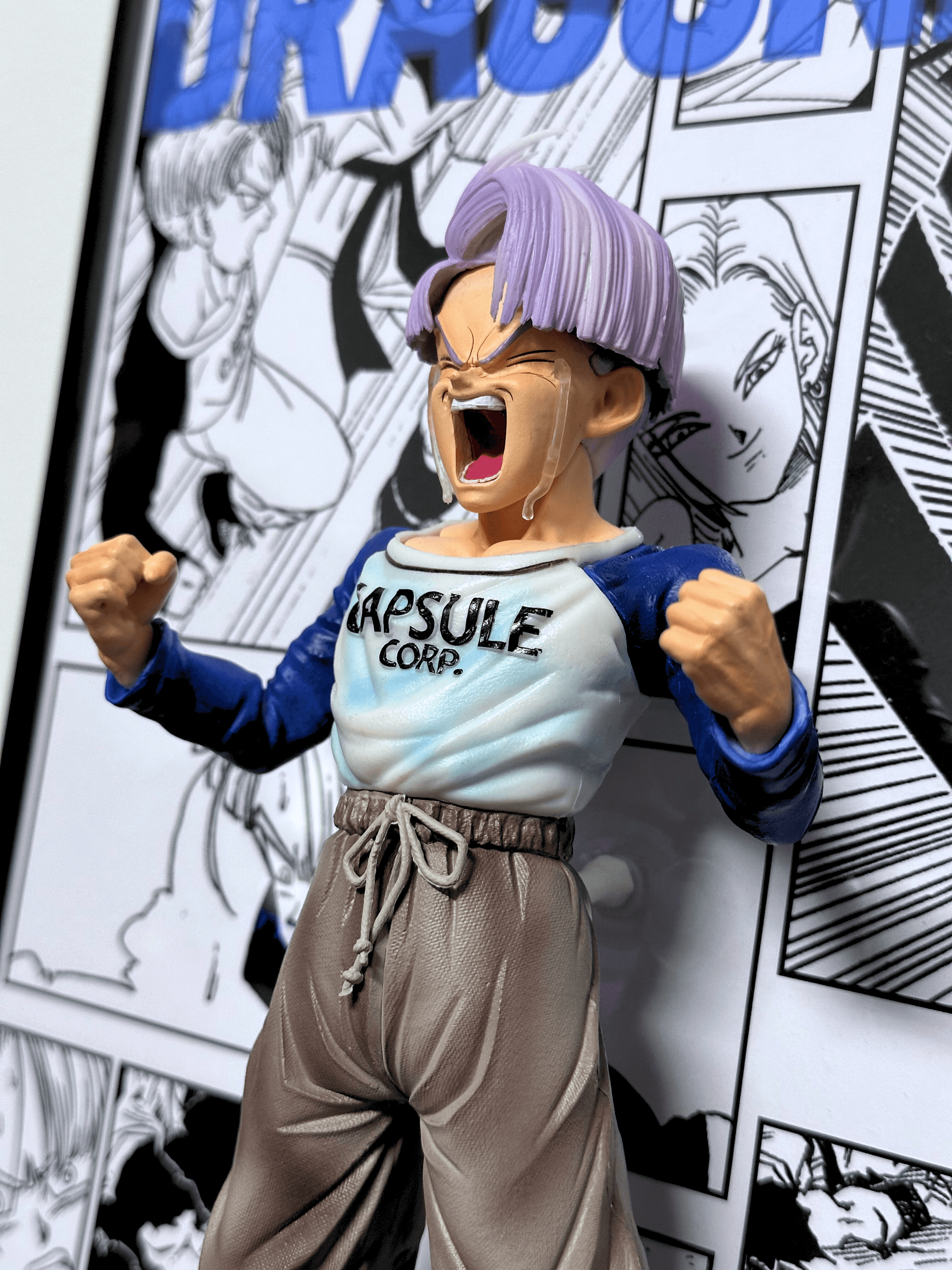 Moldura de Arte 3D CapsuleFrame™ Dragon Ball - Trunks - Capsule.pt