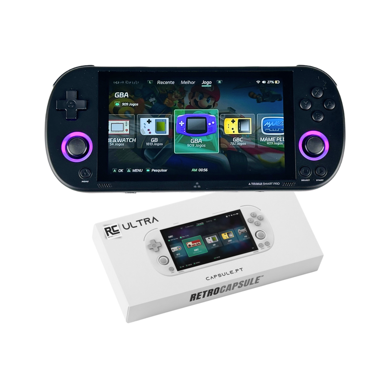 Consola Retro Portátil RetroCapsule™ Ultra - Capsule.pt