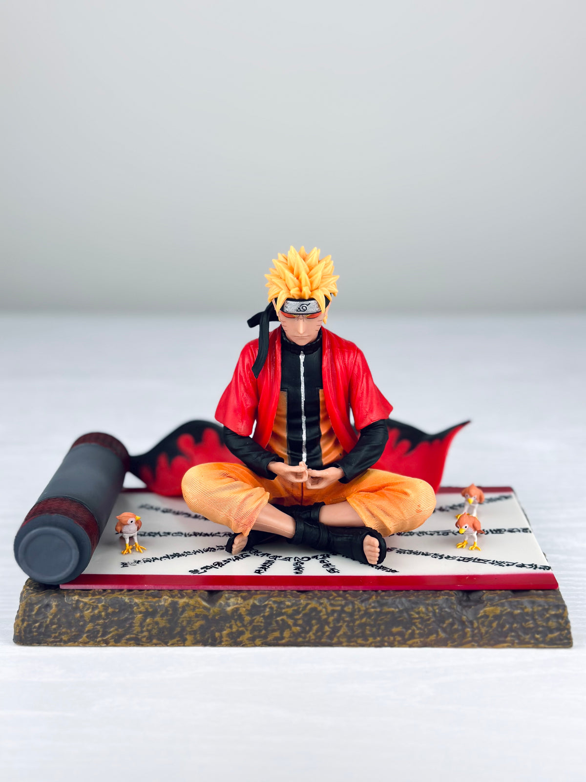 Figura Naruto - Naruto Uzumaki meditação Sage Mode - 15 cm