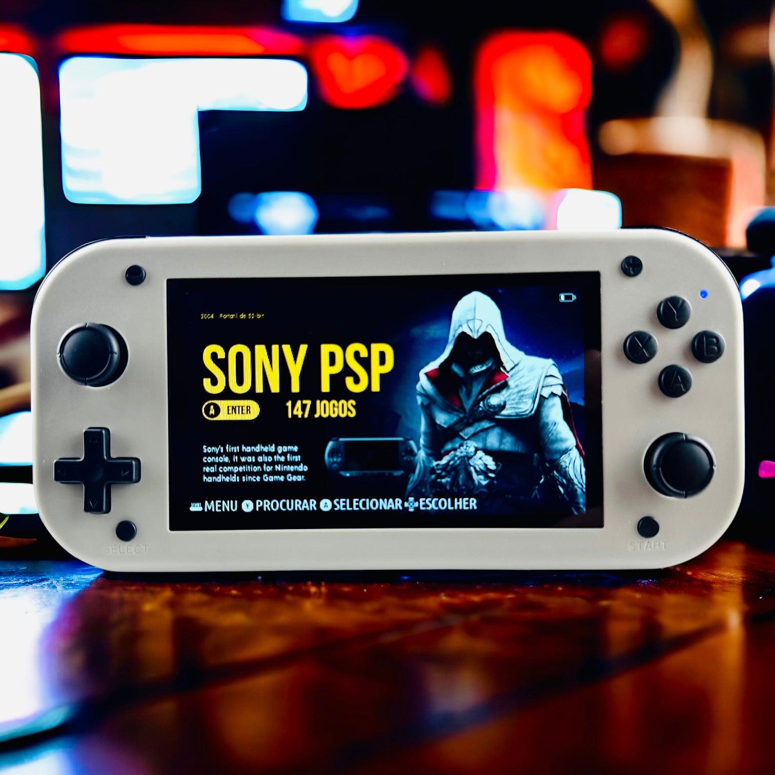 Consola Portátil RetroCapsule™ Play - 20.000 Jogos - Capsule.pt