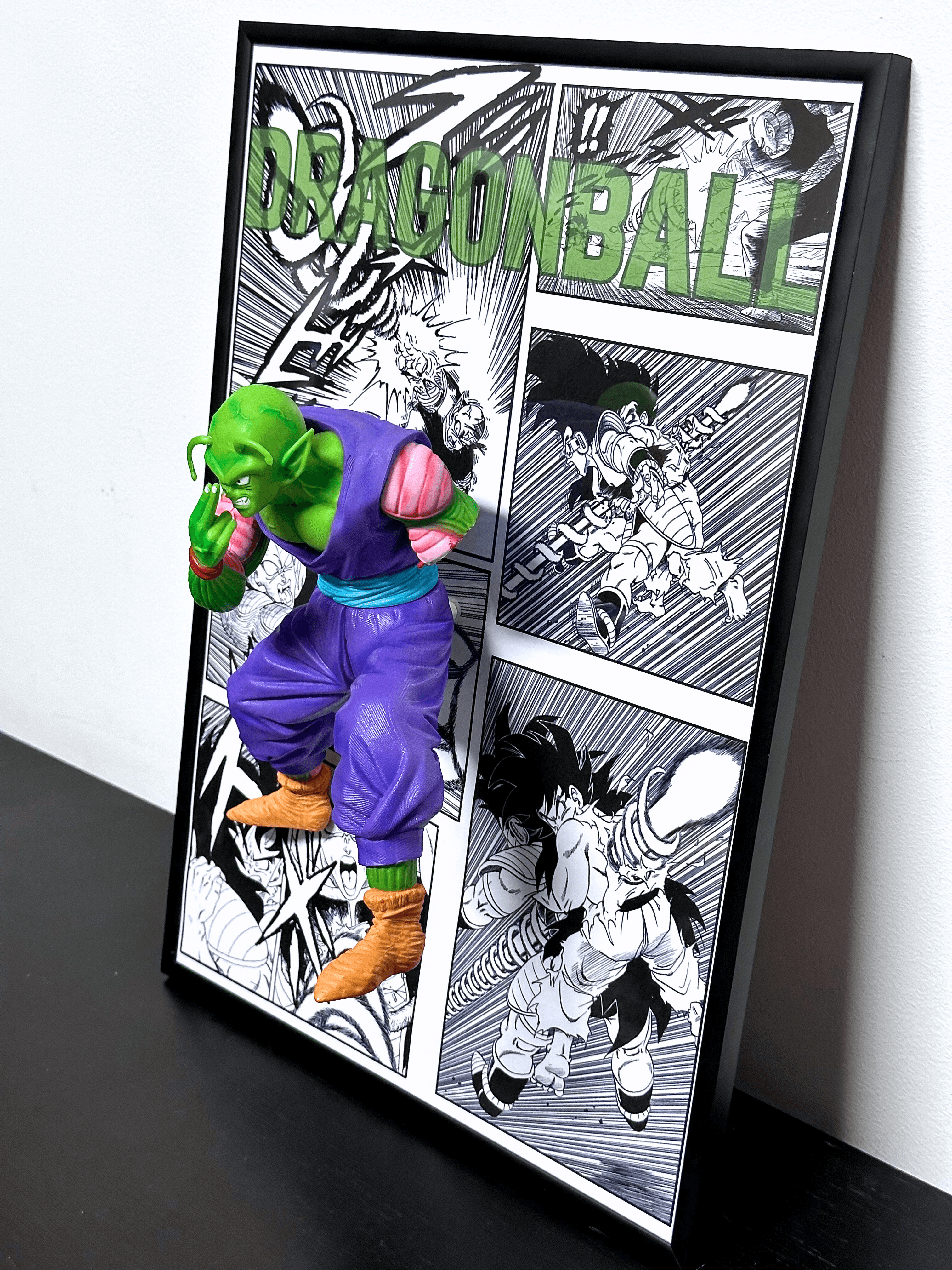 Moldura de Arte 3D CapsuleFrame™ Dragon Ball - Piccolo - Capsule.pt
