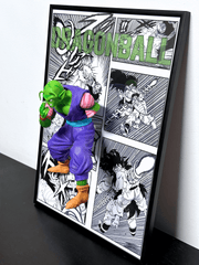 Moldura de Arte 3D CapsuleFrame™ Dragon Ball - Piccolo - Capsule.pt