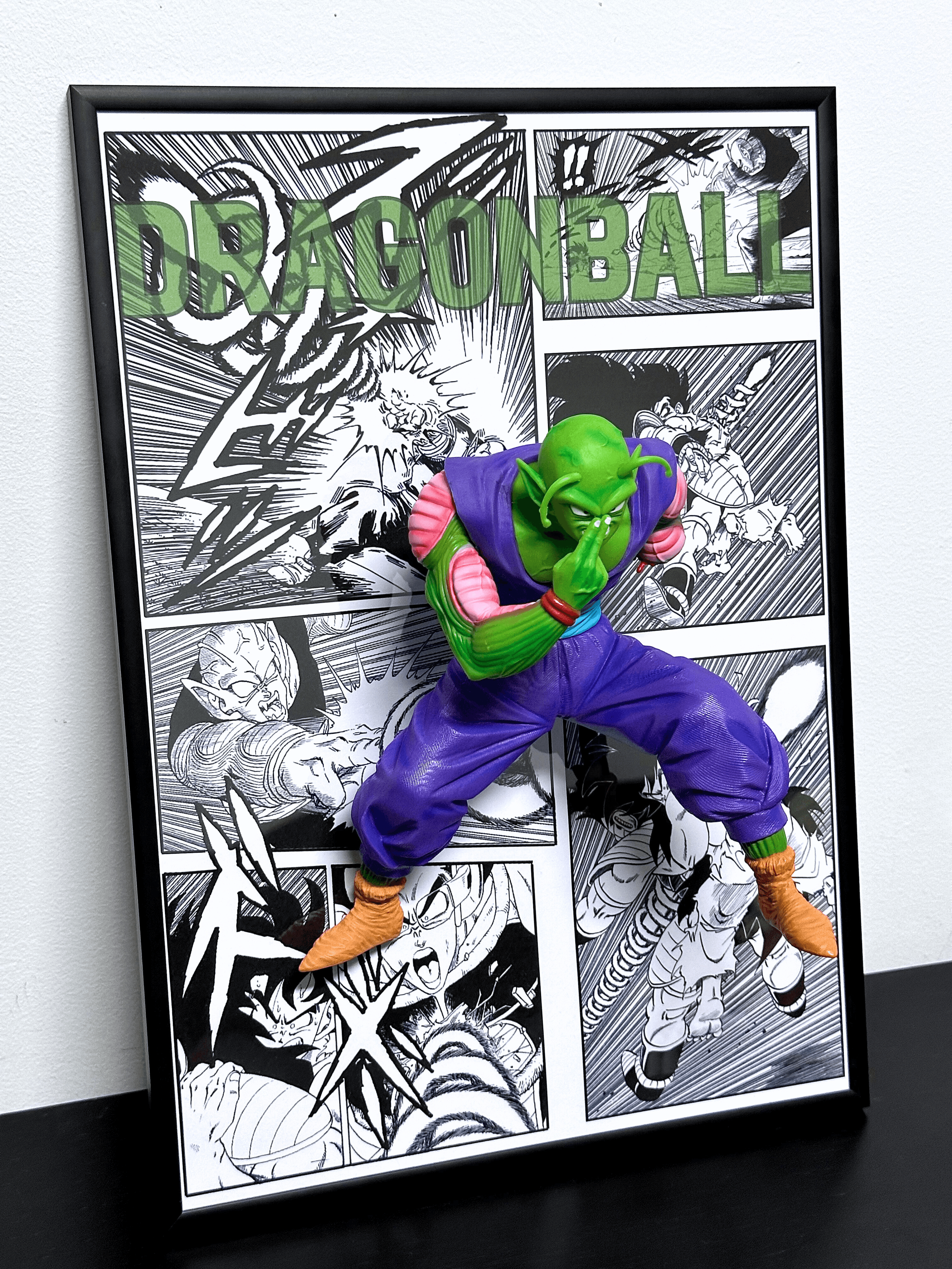 Moldura de Arte 3D CapsuleFrame™ Dragon Ball - Piccolo - Capsule.pt