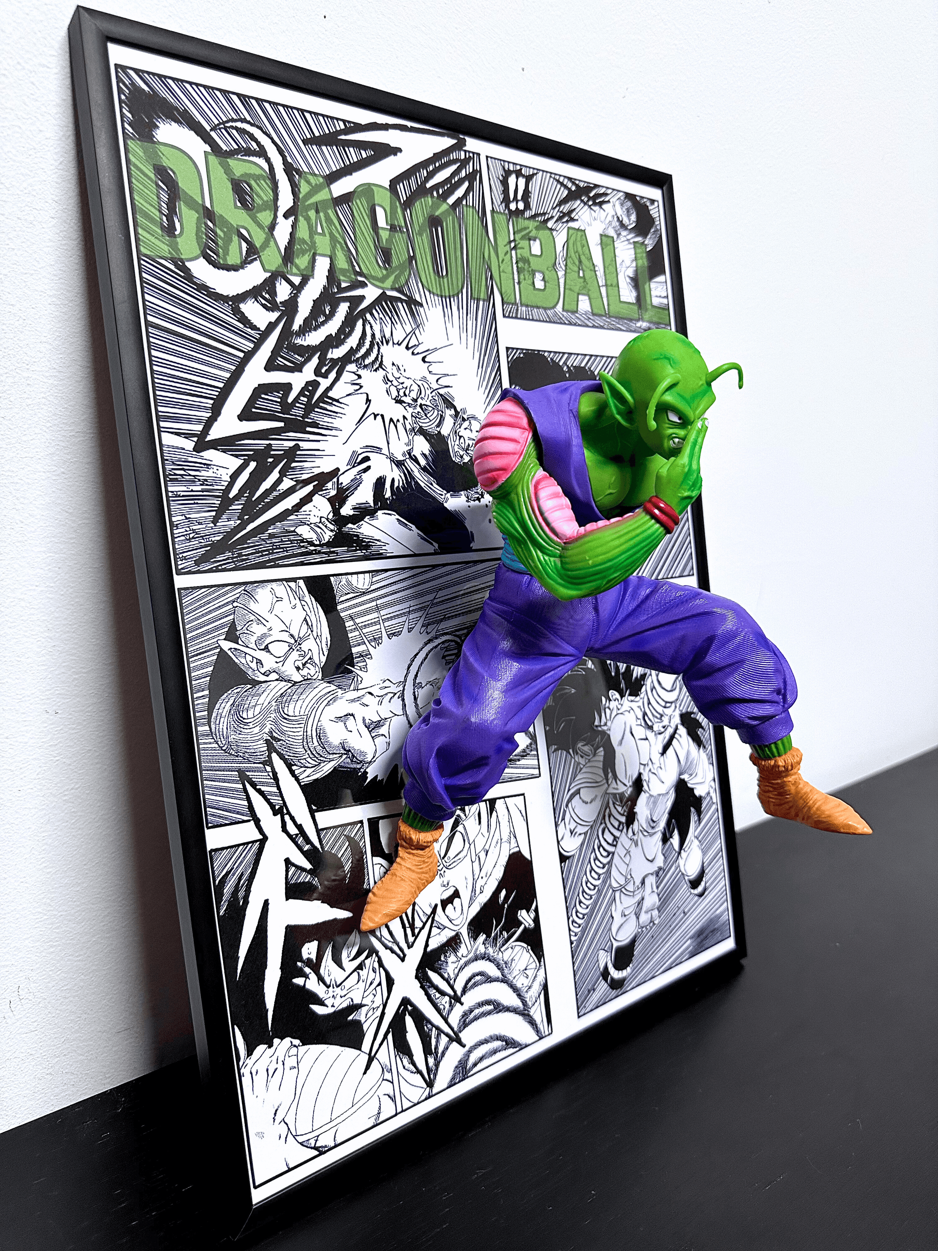 Moldura de Arte 3D CapsuleFrame™ Dragon Ball - Piccolo - Capsule.pt