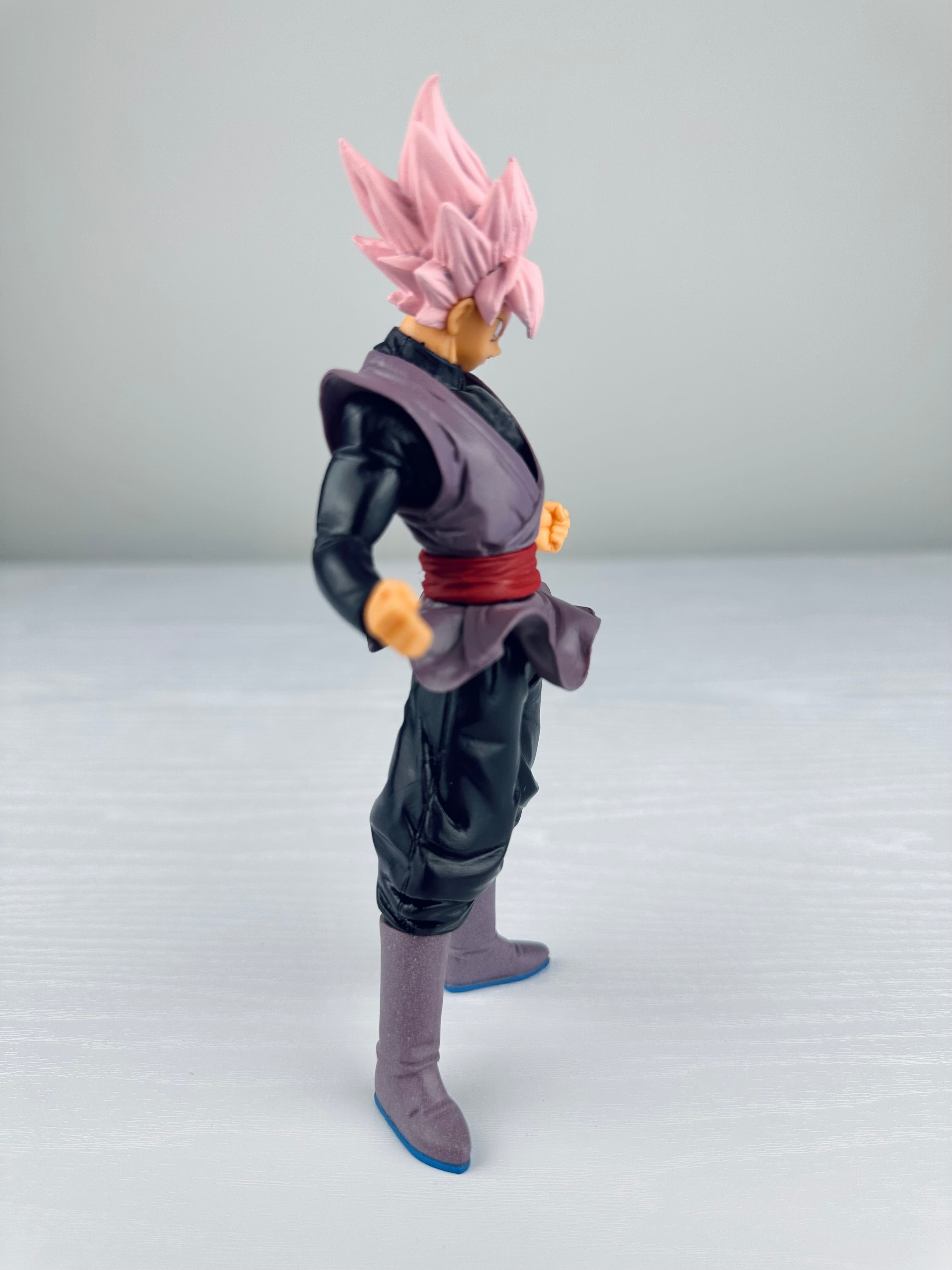 Figura Dragon Ball - Goku Black Super Saiyan Rosado - 18 cm