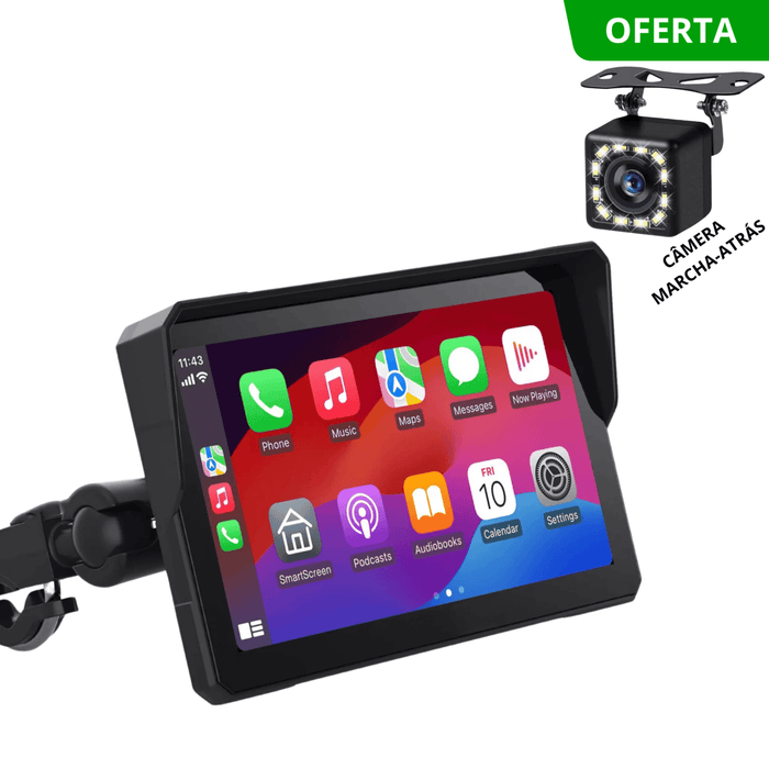 Ecrã CarPlay / AndroidAuto Portátil