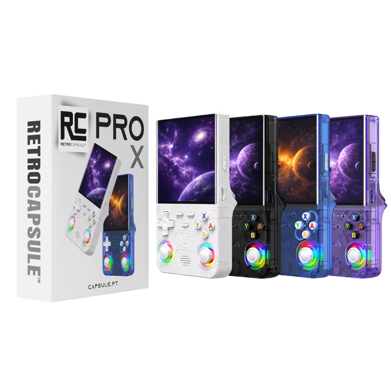 Consola Retro Portátil RetroCapsule™ Pro X - Capsule.pt