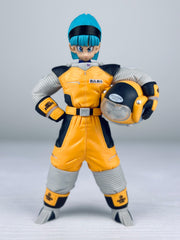 Figura Dragon Ball - Bulma com fato Capsule Corp - 21 cm - Capsule.pt