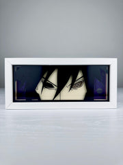 Moldura LED 3D - Sasuke Uchiha - Capsule.pt