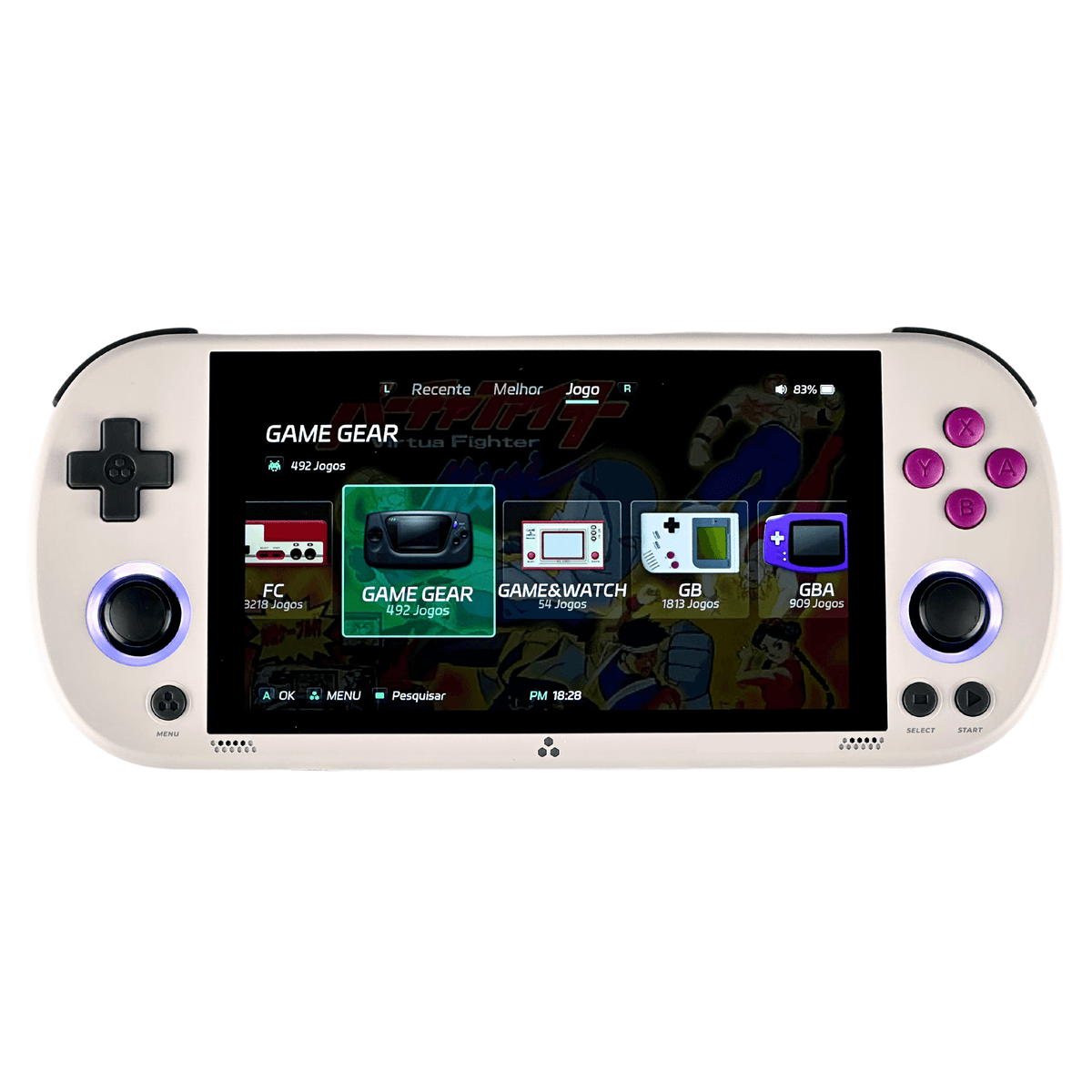 Consola Portátil RetroCapsule™ Ultra - 15.000 Jogos - Capsule.pt
