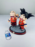 Figura Dragon Ball - Torneio Son Goku e Krillin - 15 cm