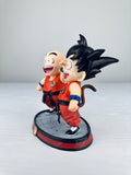 Figura Dragon Ball - Torneio Son Goku e Krillin - 15 cm